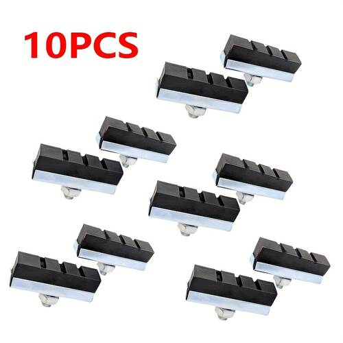 10pcs bicycle brake pads bicycle brake shoes v brake pads blocks