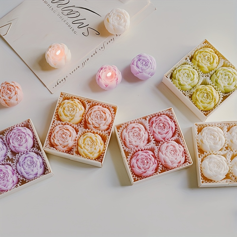 Set di 6 candele coniche da 30,5 cm, non profumate, a lunga
