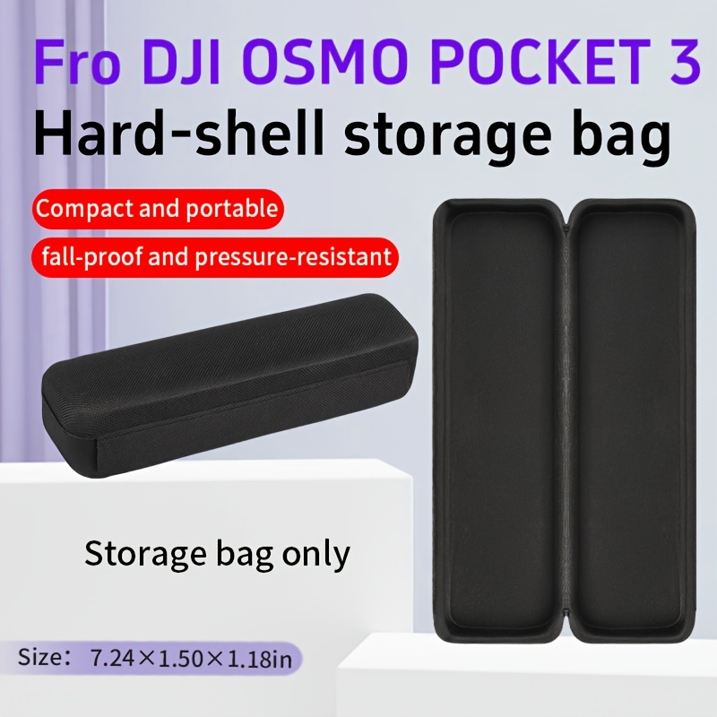 TEMU Hard Case For Pocket 3/4, Shockproof Protective Carrying Bag For Camera, Travel Storage Box