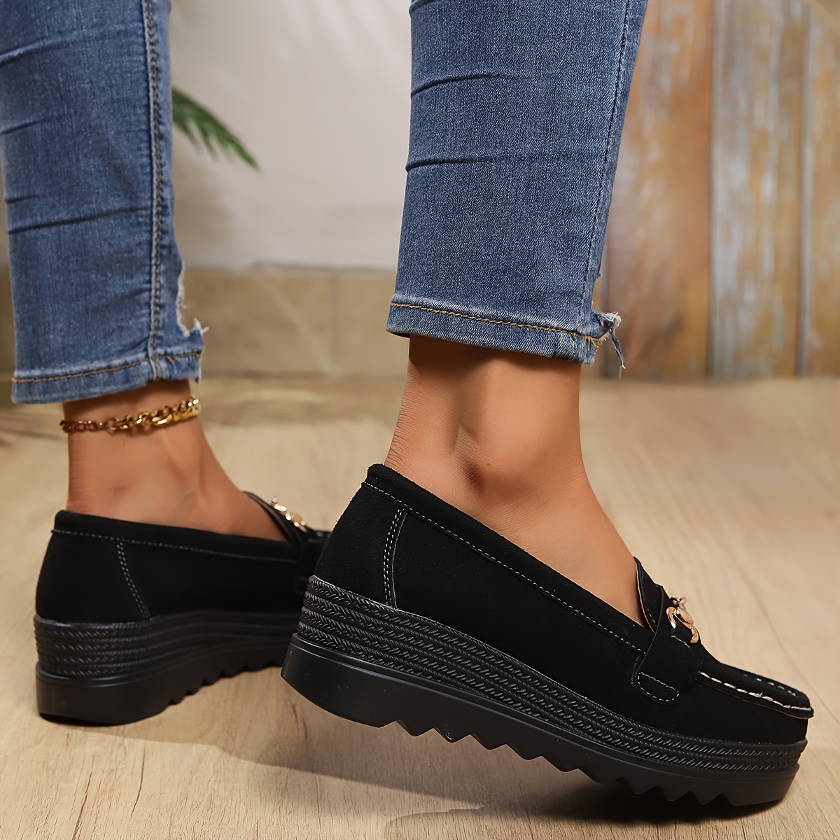 TOMS CUPSOLE - Scarpe Senza Lacci - Black/nero - Foto 4