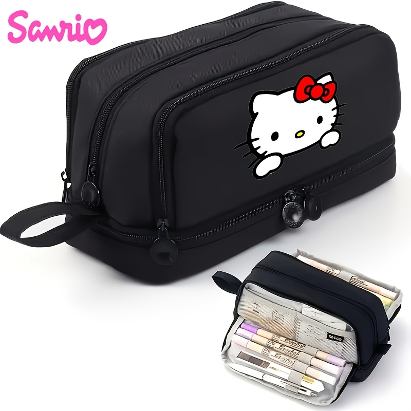 Pencil Case Printed Theme Pencil Case, Desktop Storage Pencil Case, Large Capacity Design, Exquisite Printed Pencil Case With Zipper Design, Suitable For School Office Pencil Case