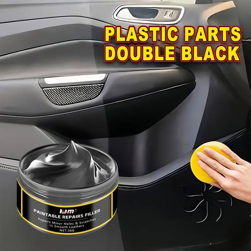 a tool kit for repairing car doors instrument panels and steering wheels black plastic exterior components as well as tire and wheel rim decorative components and maintenance