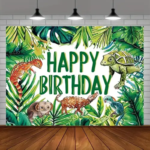 Reptile Birthday Party Decorations Set Reptile Swamp - Temu Canada