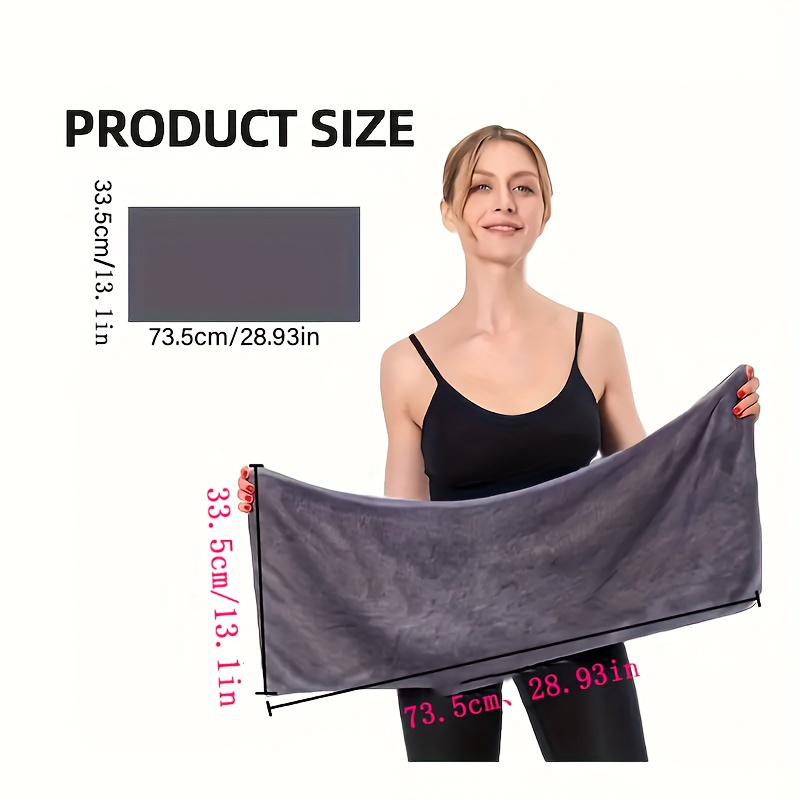 1pc, Extra Thick Towel Bath Towel Washcloth Square Towel, Super Soft and Highly Absorbent Towel, for Bathroom, Gym, Shower, Hotel, Spa, Ideal Home Supplies, Fitness Essentials, Suitable for Home, Outdoor, RV, Back to School, as a gift