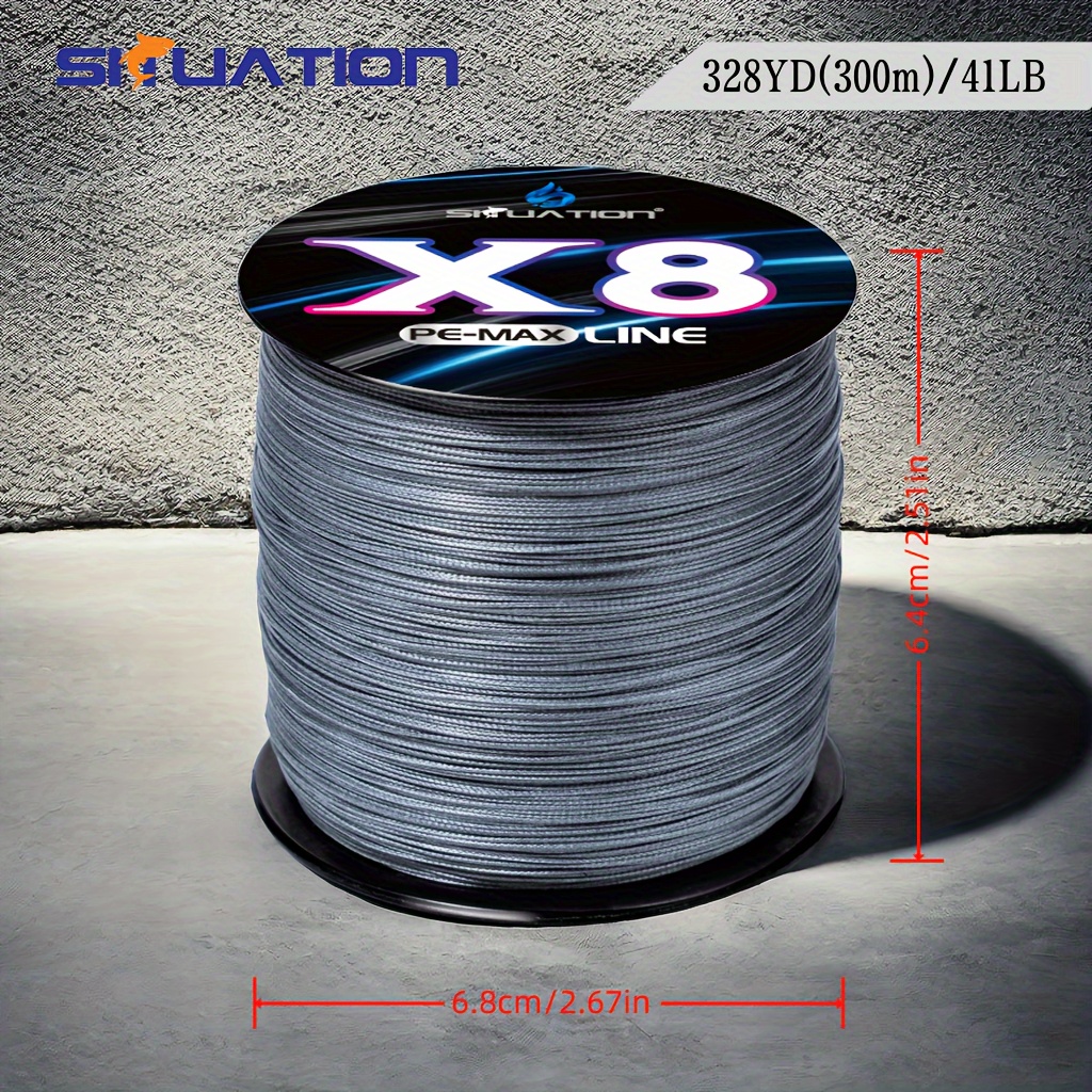 328yd Braided Fishing Line Pe Nylon Fishing Main Line - Temu Australia