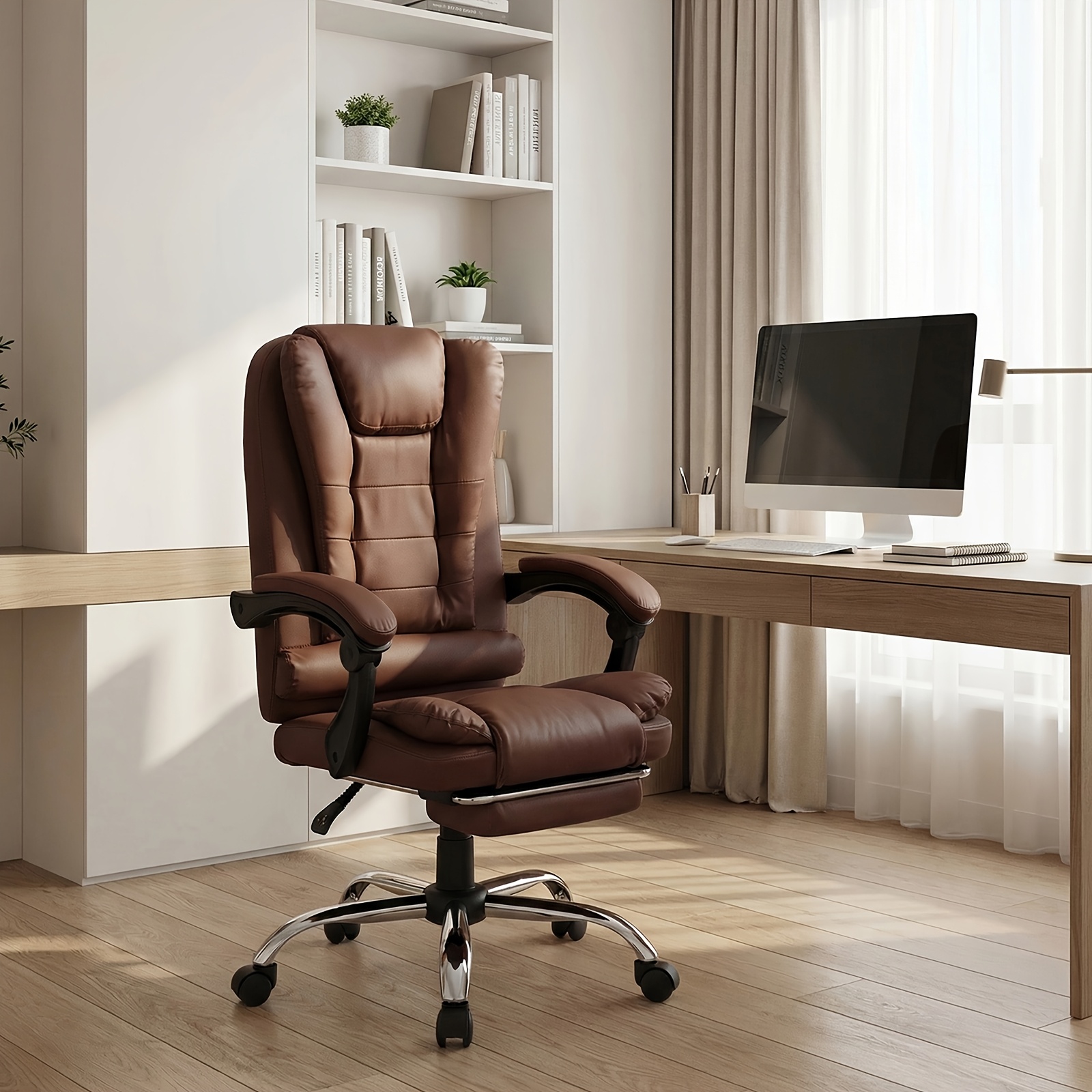 Boss Office Chair with Massage Unit, Gaming E-Sport Chair, Executive Meeting Room Chair, Lumbar Support Chair, Rotating Chair, Height-Adjustable Chair, Reclining Chair, Ergonomic Chair