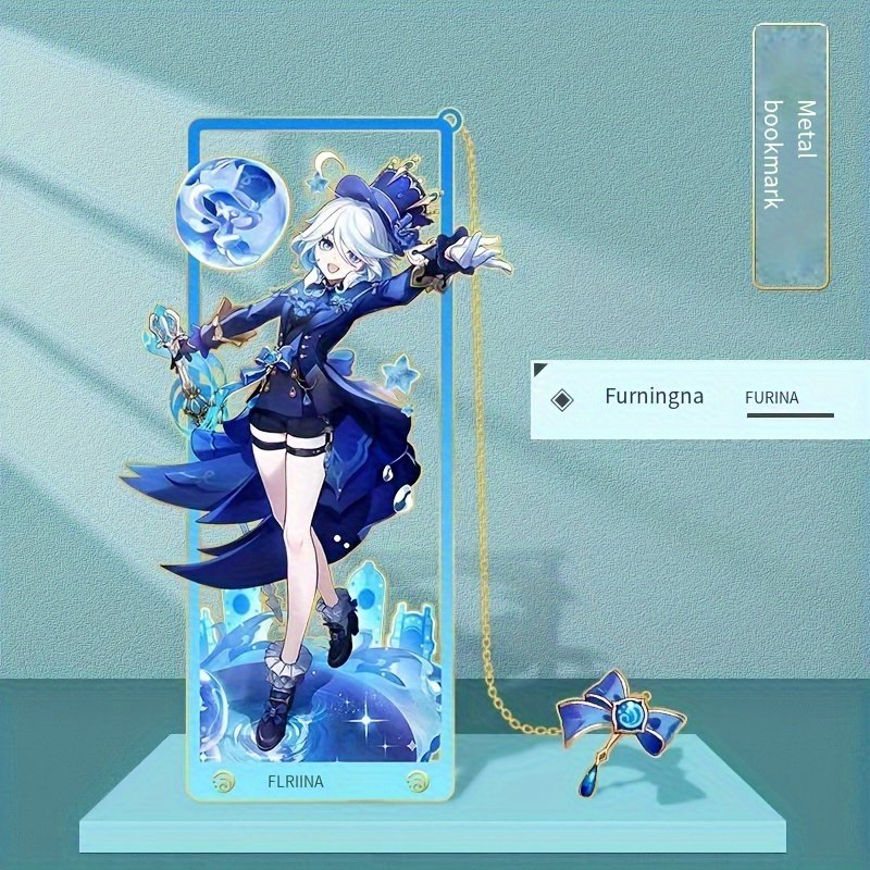 Anime Metal Bookmark Stand 3D Collectible Figurine Novelty
