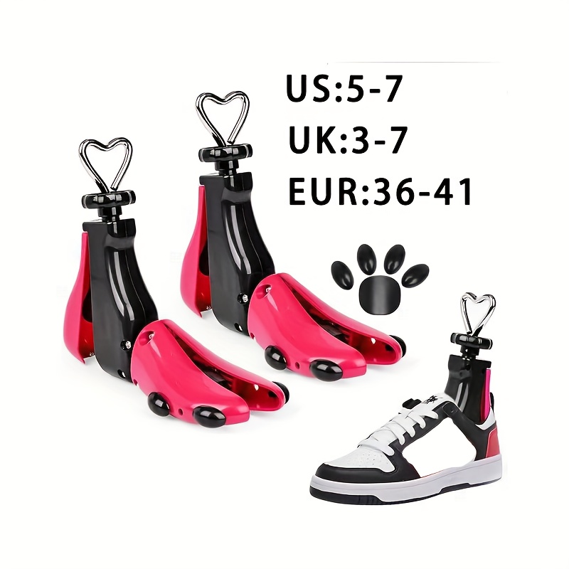 TEMU 2pcs Extenseurs de Chaussures Allongeant Largeur | Outils d'Extension pour Chaussures Montantes et Bottes | Expandeurs de Chaussures | Moulleurs