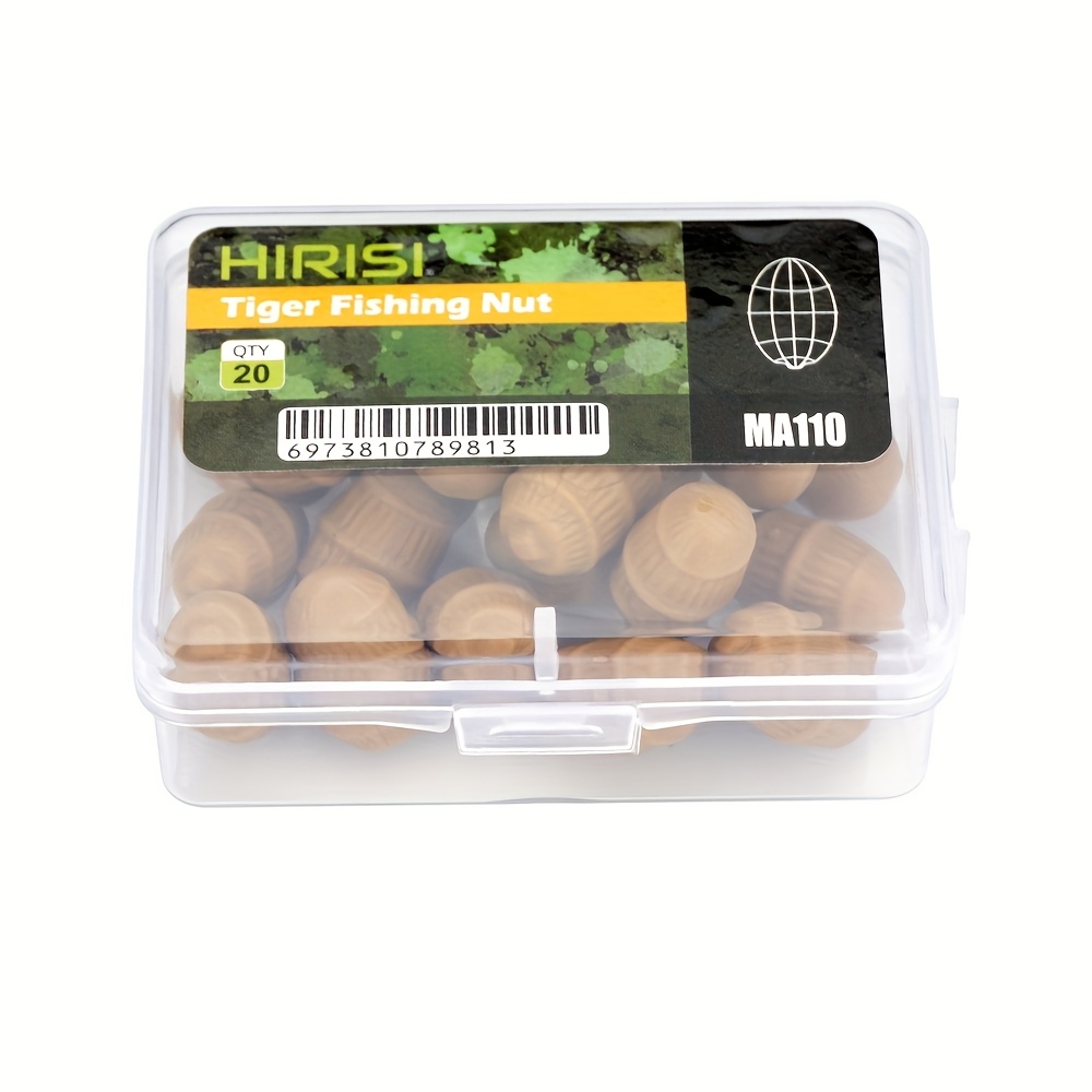 Hirisi Tiger For Carp Fishing Scented Soft Bait With Nut-shaped For Pop-up Rigs