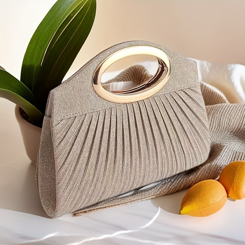 Multifunctional Fashionable Women's Handbag - Elegant and Versatile Handbag, Magnetic Closure, Suitable for Dinner and Formal Party