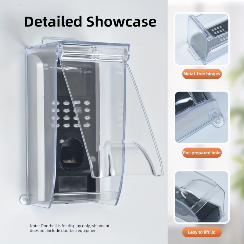 Transparent Outdoor Keyboard Cover for Weather Protection