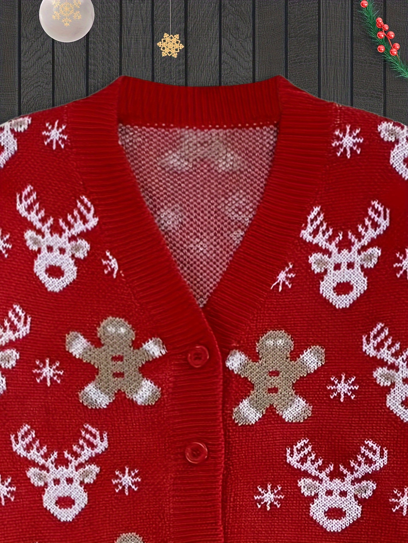 Elegant sales christmas cardigan