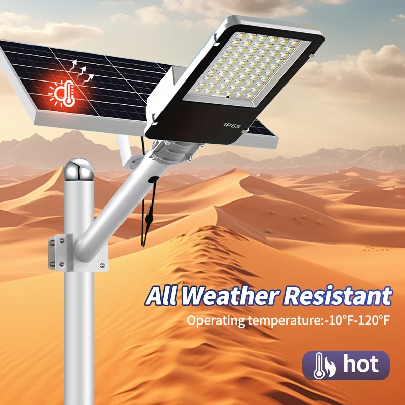 Outdoor High-brightness Solar Lamp with Lens-shaped Large Light Bulb, 6500k Color Temperature, Intelligent Light Control, Can Be Remotely Controlled, LED Lighting Lamp Suitable for Courtyards, Gardens, and Villas, with Remote Control.
