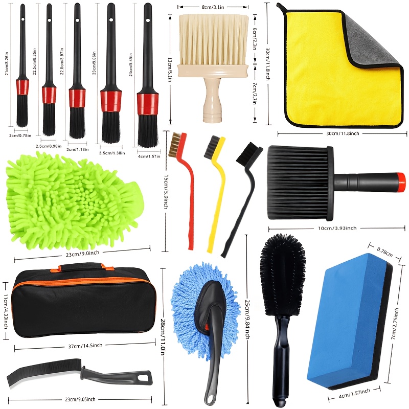 11pcs Or 25pcs Ultimate Car Cleaning And Maintenance Kit,... product image 5