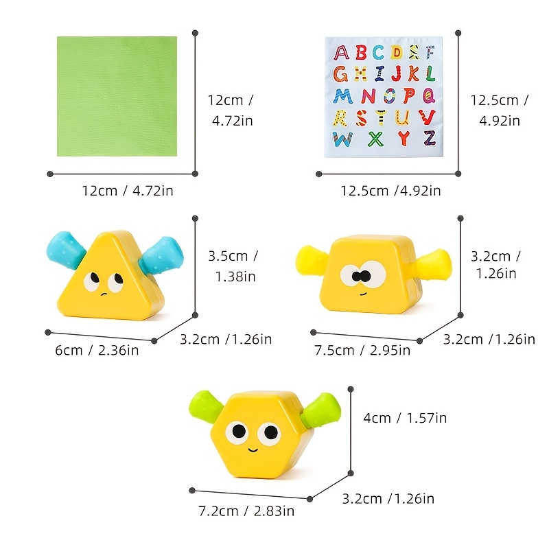 4-In-1 Baby Educational Toy for 0-12 Months
