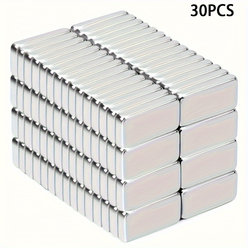 100 Pezzi Mini Magneti 8x2 Mm - Calamite Tonde Extra Forti Per Lavagna E Frigorifero