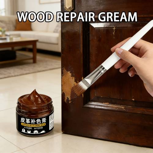 wood repair paste furniture repair paste brown colored repair paste ideal for fixing scratches and fading marks suitable for wooden doors windows cabinets tables chairs floors and office furniture