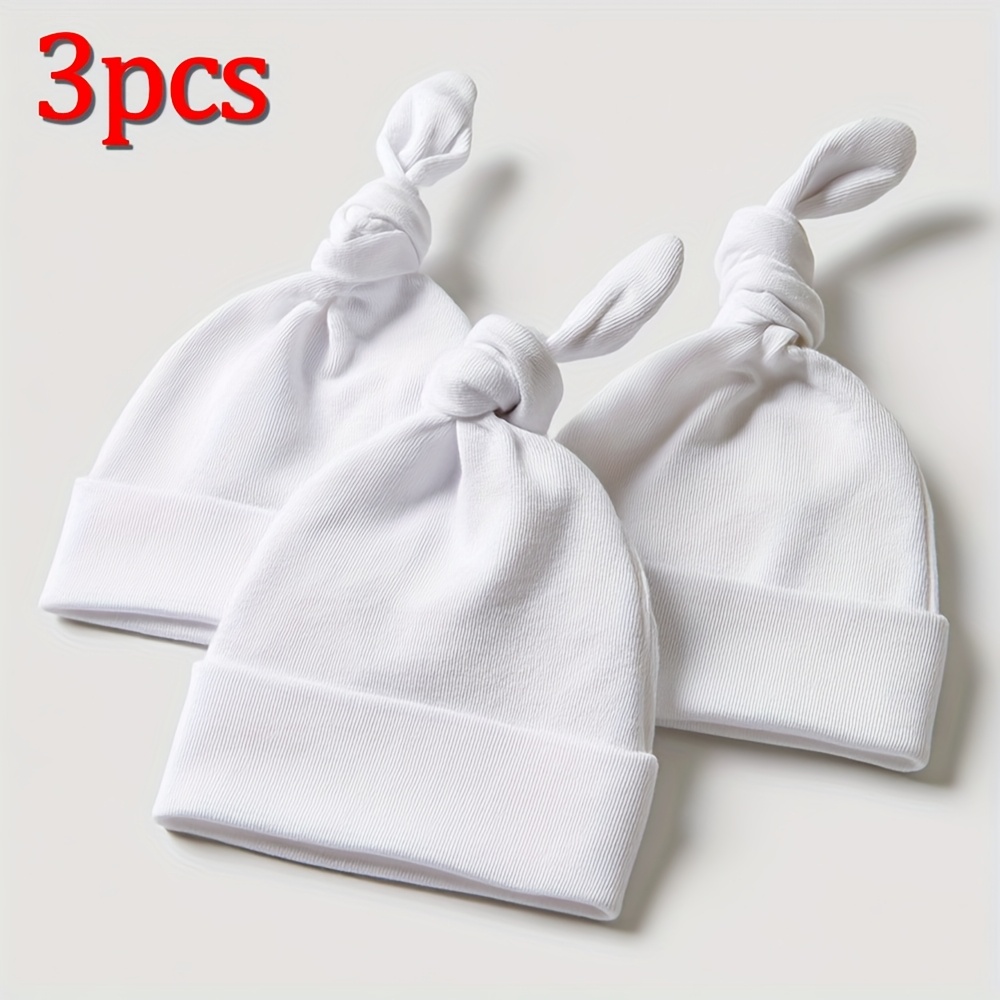 3pcs Unisex Hat Set - Simple , Soft And Comfortable Caps
