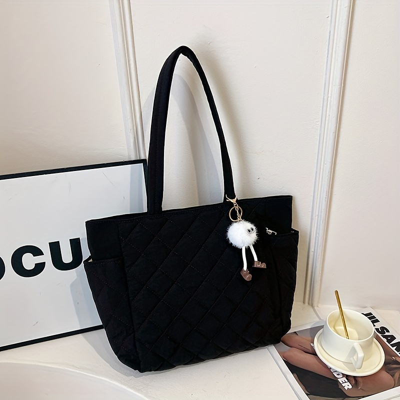 

Quilted Tote Bag For Women And - , , Multiple