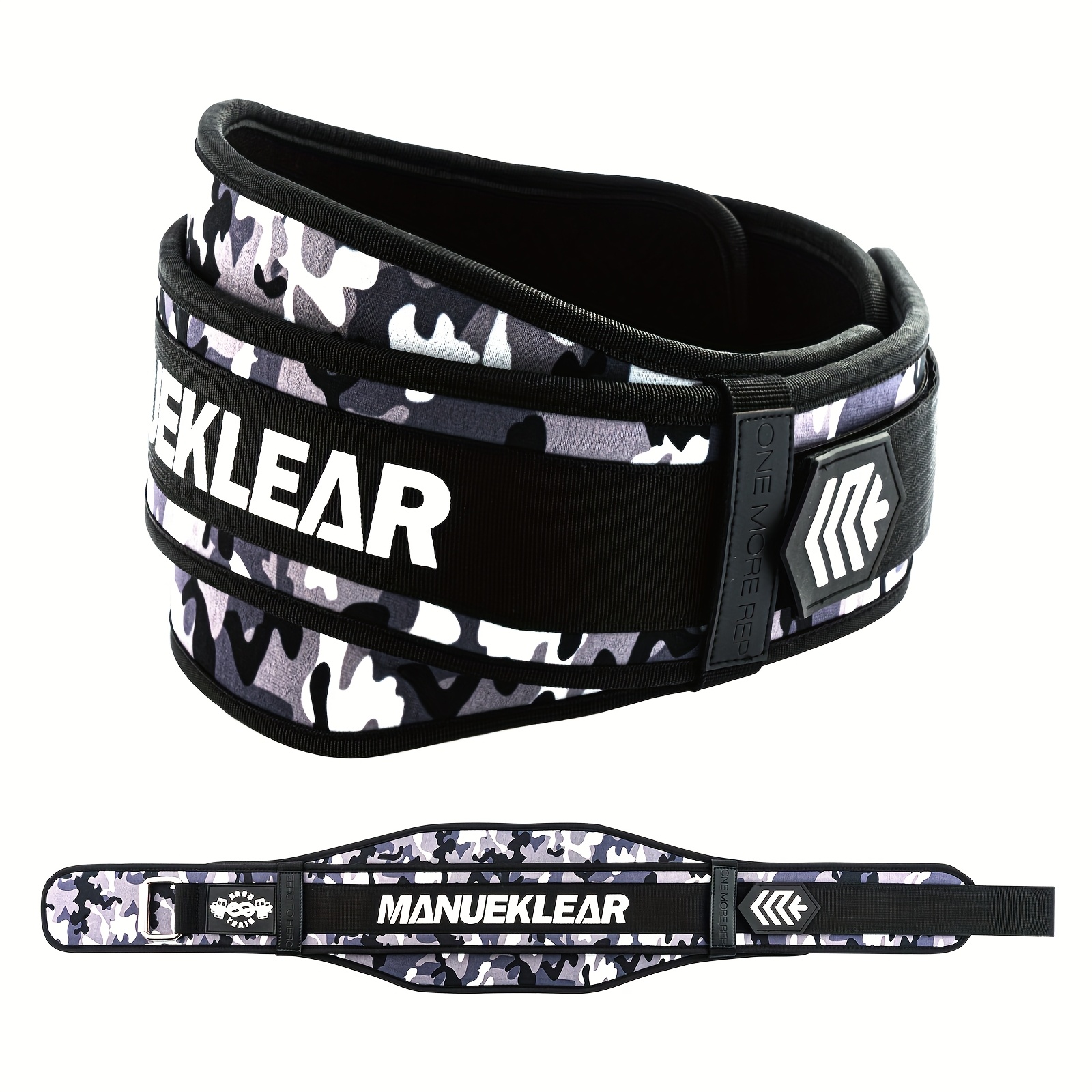 MANUEKLEAR Gewichthefgordel voor mannen en vrouwen