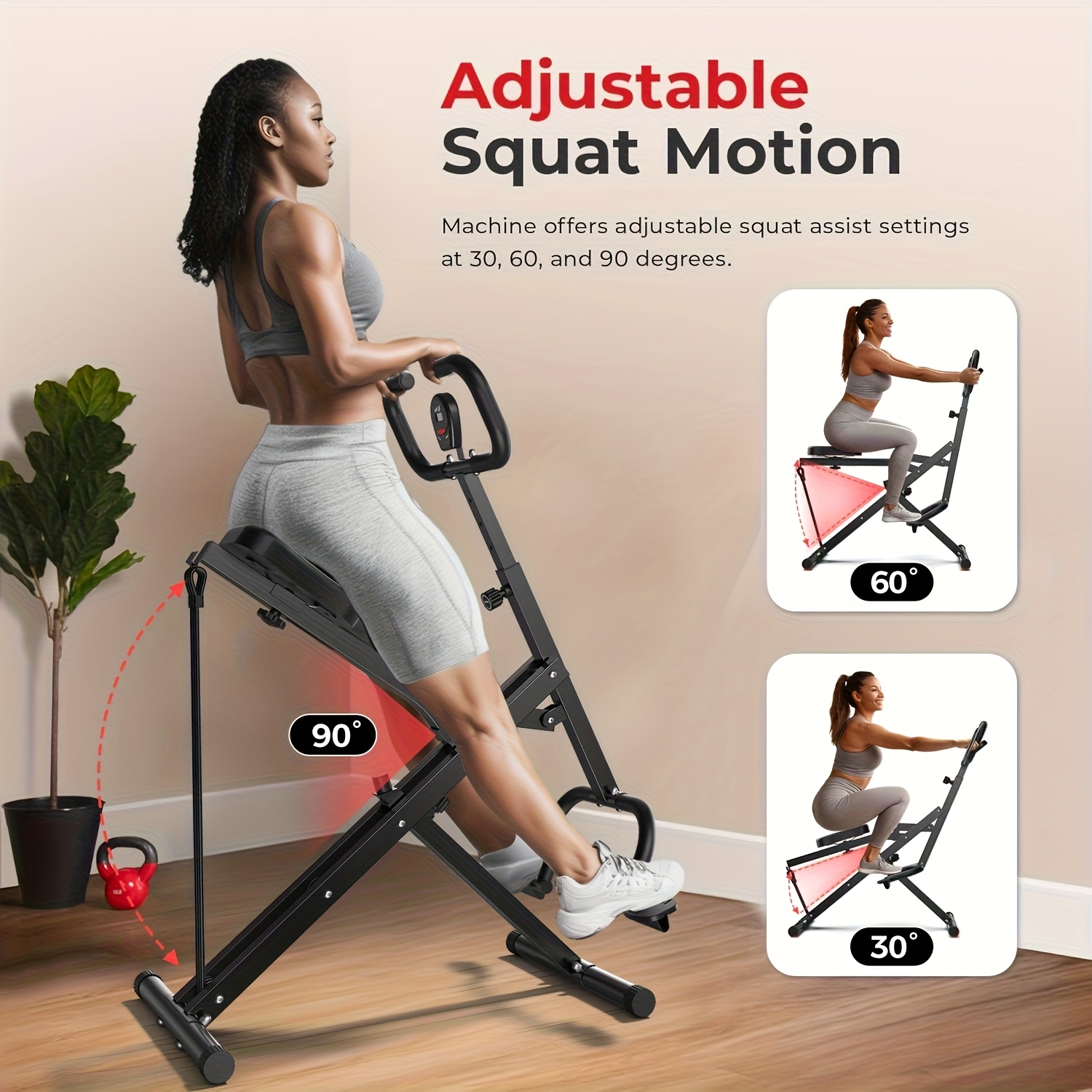 Maquina Abdominales Sportsroyals Mu00e1quina De Sentadillas Para