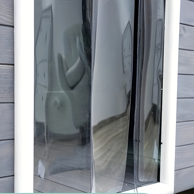 Heavy-Duty Transparent PVC Dog Door Replacement Flap
