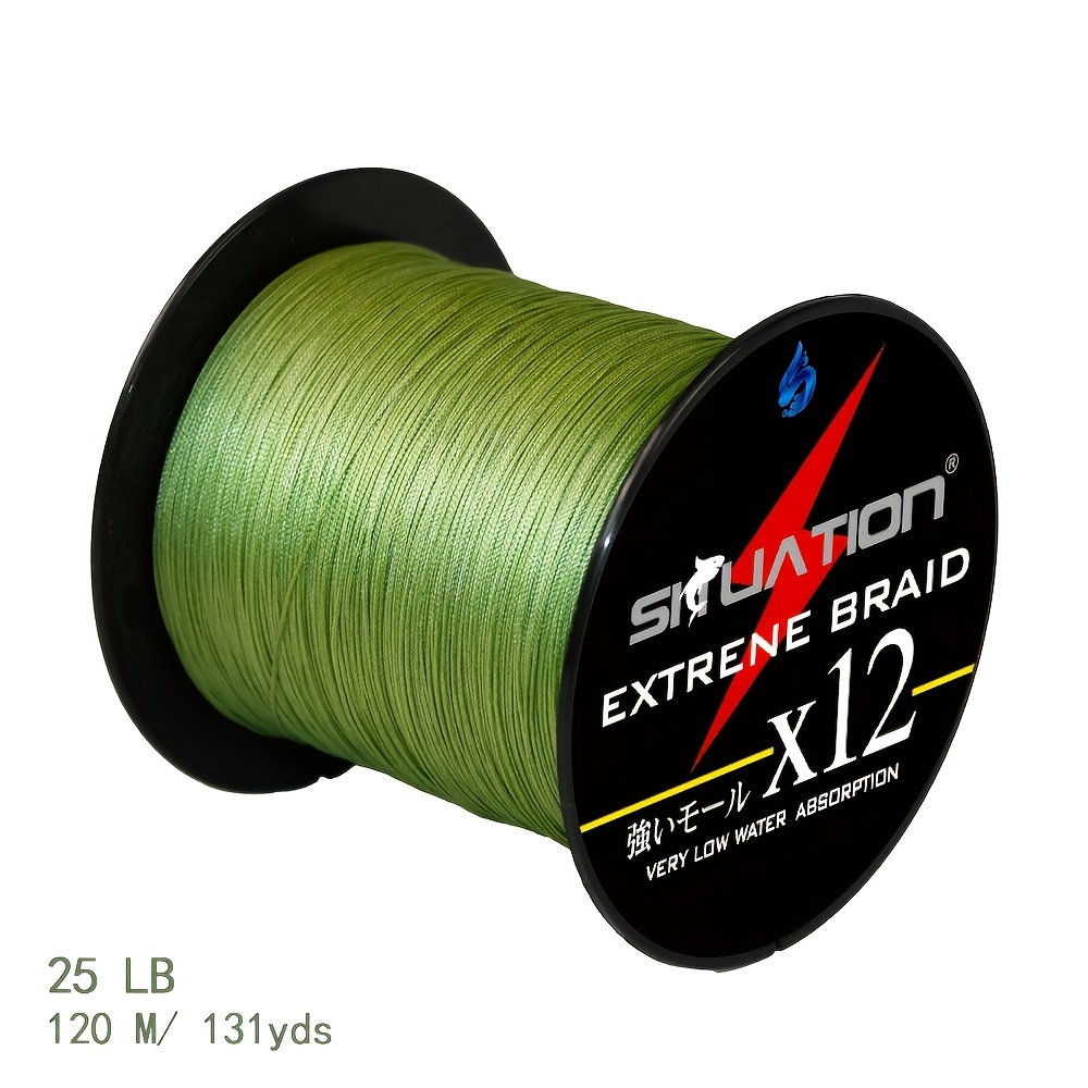 backing braided fishing line Raprance Fly Line 20/30LB 100/300Yards Fly Line 黄色 / 30LB / 100yds Choosing The Best Braided and rod. universal fit Rod Type:7'6