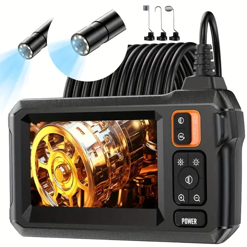 borescope camera with light endoscope camera with light 1080p hd inspection camera 50ft snake camera gadgets for men 4 3