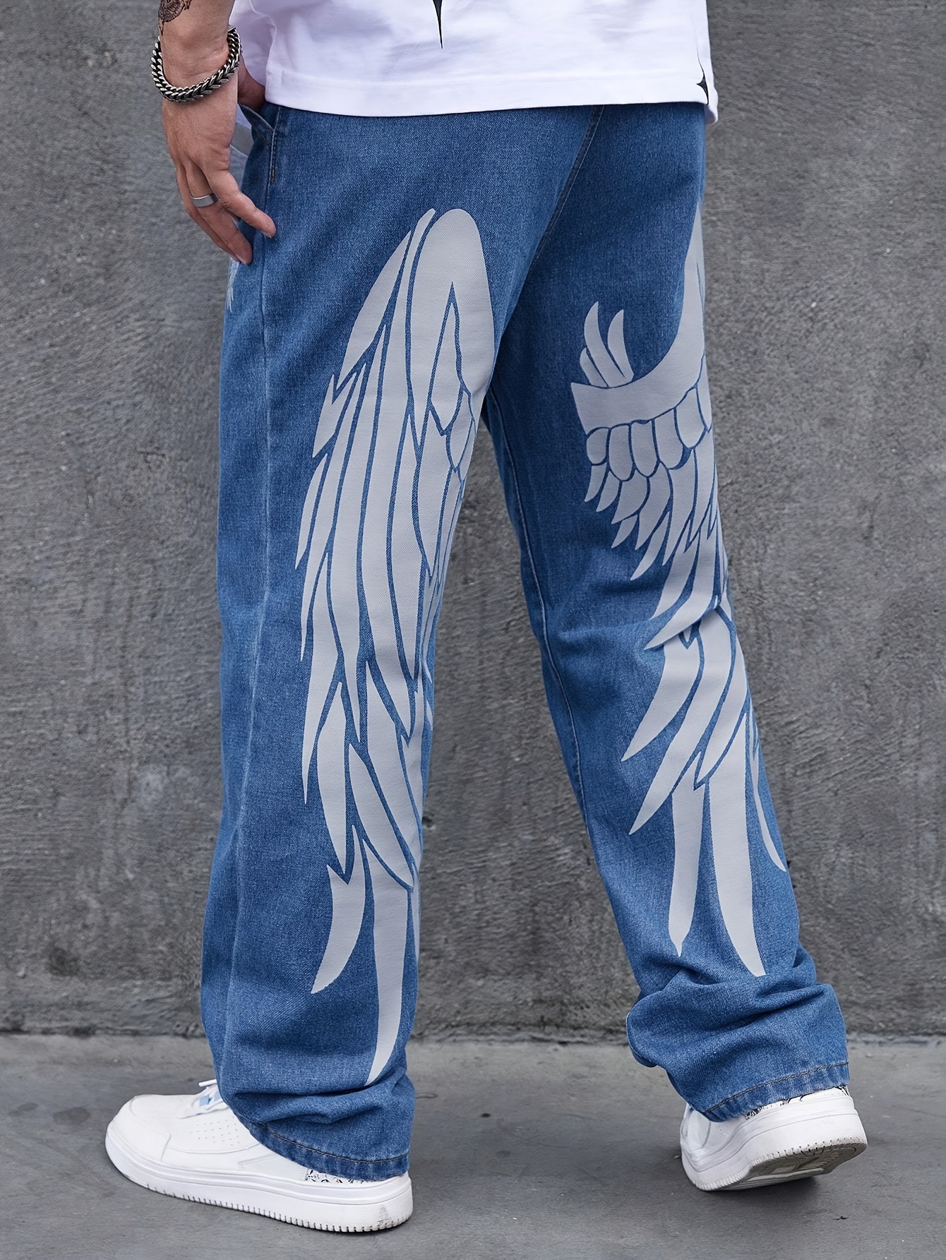 Blue deals wings jeans