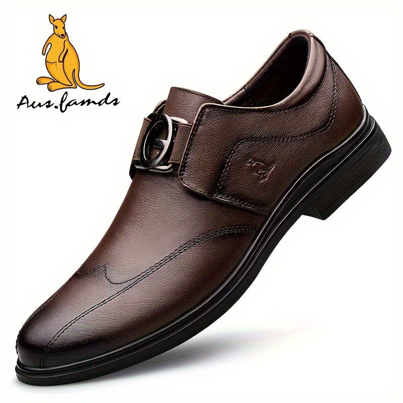mens premium genuine loafers casual - Temu Oman display picture 1