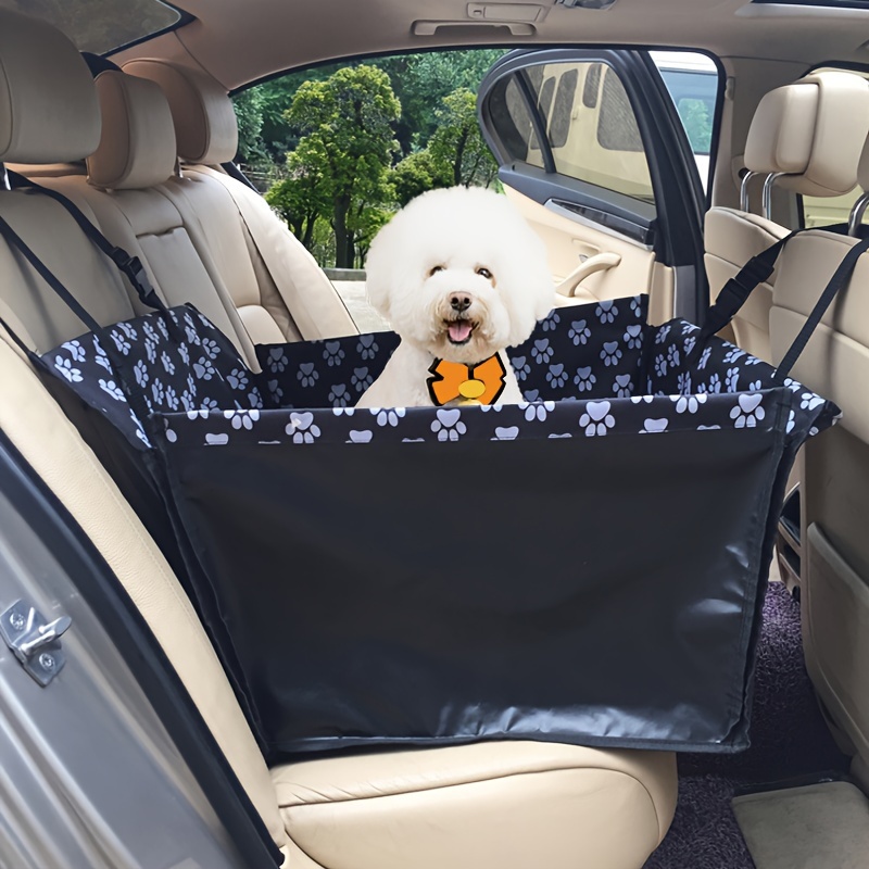 

Waterproof Pet Car Seat Cover, 600d Oxford Fabric Single Rear Seat Protector, Dog Travel Mat Pad, Anti-dirty Car Travel Accessory For Pets.