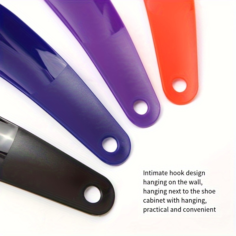 

Ergonomic Plastic Shoe Horns: Compact, Lightweight, And Easy To Clean - Perfect For Travel And Home Use