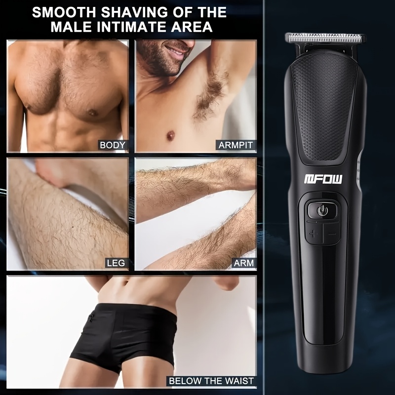 multi functional 5 in 1   set lcd display hair clipper electric shaver nose hair trimmer usb charging suitable for mens oil head and home grooming   and convenient Product details 5