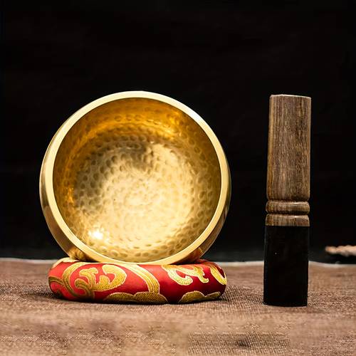 99 tibetan singing bowl kit copper bowl stand striker unique mystical meditation gift set