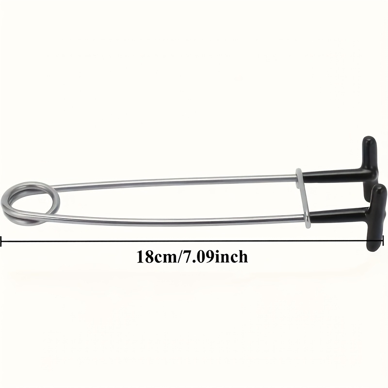 Fish Mouth Spreader / Opener, Heavy Duty Fishing Pliers With Spring Loaded Non-slip Handle - Stainless Steel Construction, , Safe , Ideal For Professional And Amateur , , Fishing Gear