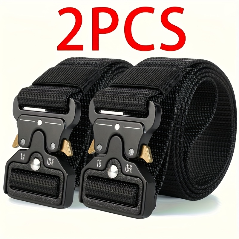 TEMU 's Casual Belts, Casual Belts, Sports Belts, Work Hiking Rigging Belts, Suitable For Cycling, Golf, And Other Activities, Suitable For Daily