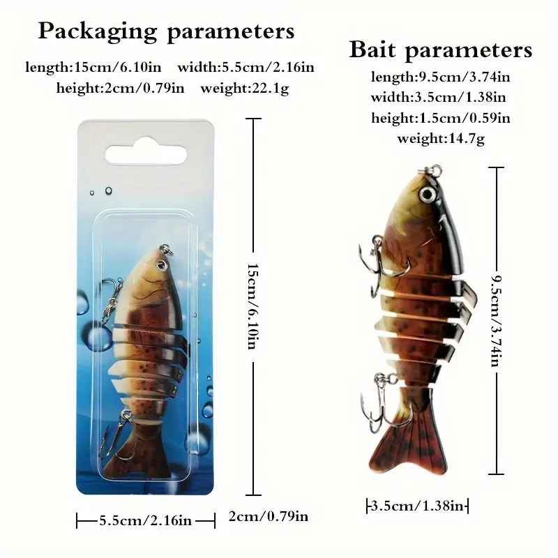 1pc realistic 3d printed multi fishing lure durable - Temu 1pc realistic 3d printed multi fishing lure durable - Temu