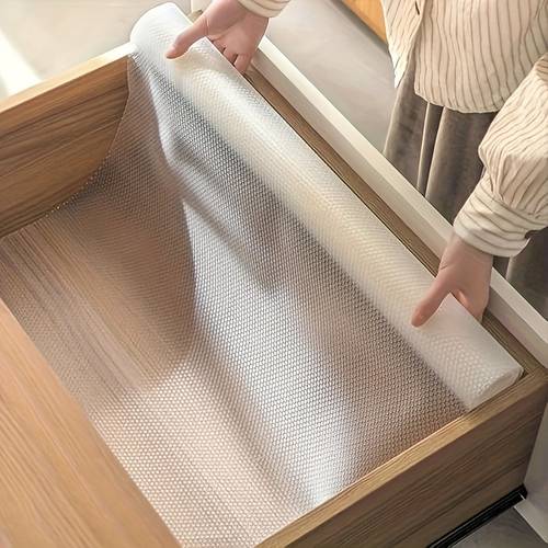 anti slip shelf liner texture kitchen cabinet liner non drawer liner washable and oil resistant suitable for kitchen cabinets shelves refrigerators storage spaces desk drawers wardrobes food storage rooms and countertops