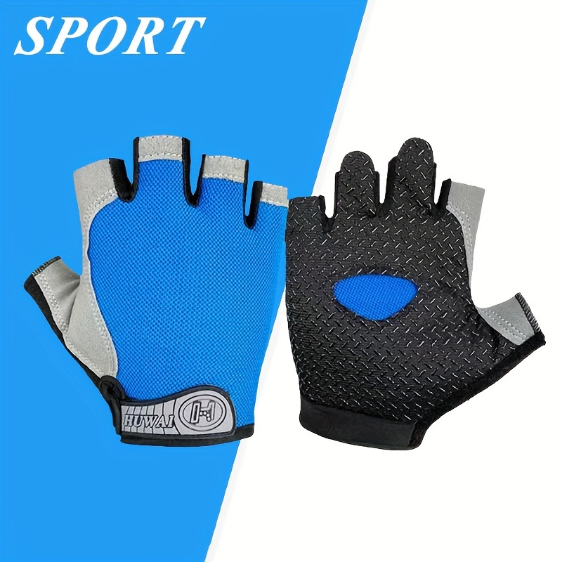 A Pair of Unisex Sports and Fitness Gloves, Non-slip, Breathable, Comfortable, Suitable for Outdoor Sports and Casual Wear