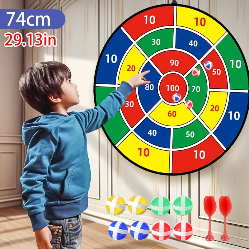 

' Ball Dartboard Set - , Polyester For Indoor & Outdoor Fun, Family