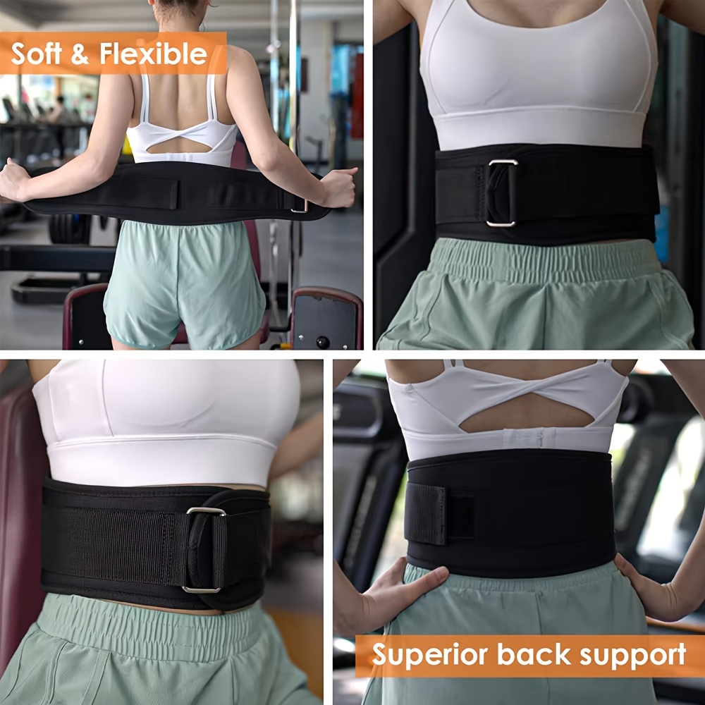 1pc Adjustable Weightlifting Belt for Gym, Providing Back Support for Squats, Dumbbells, Barbells, And Deadlifts During Fitness Training.