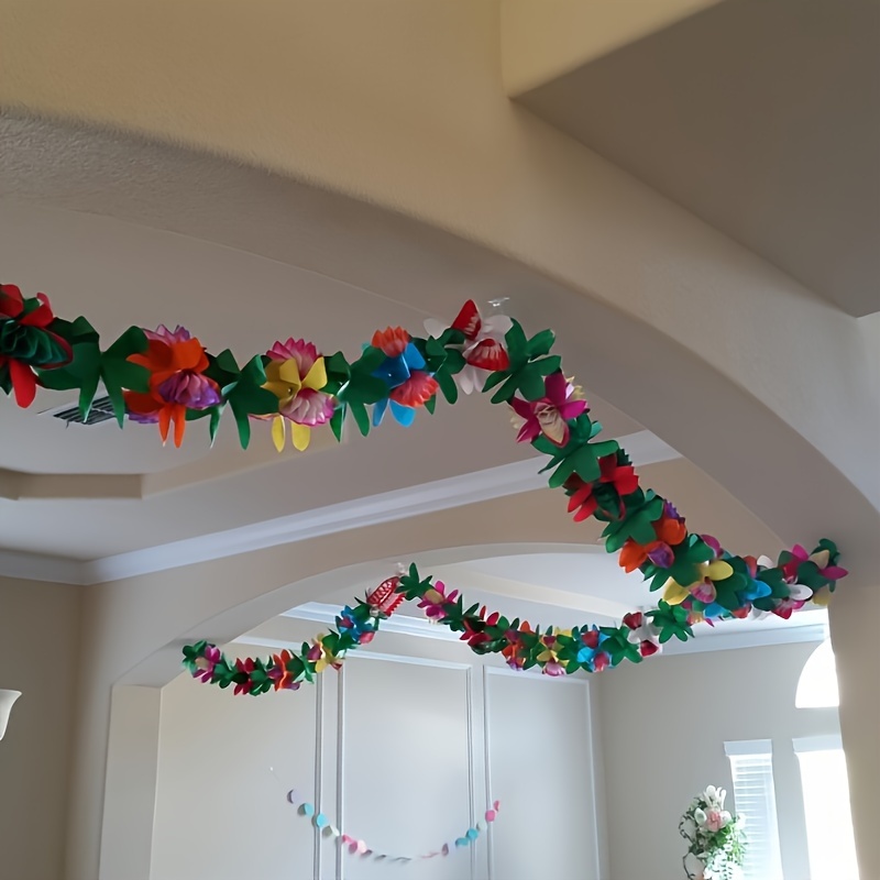 

Decor Set - 3d Flower Garland, Hanging & For Summer , Decoration