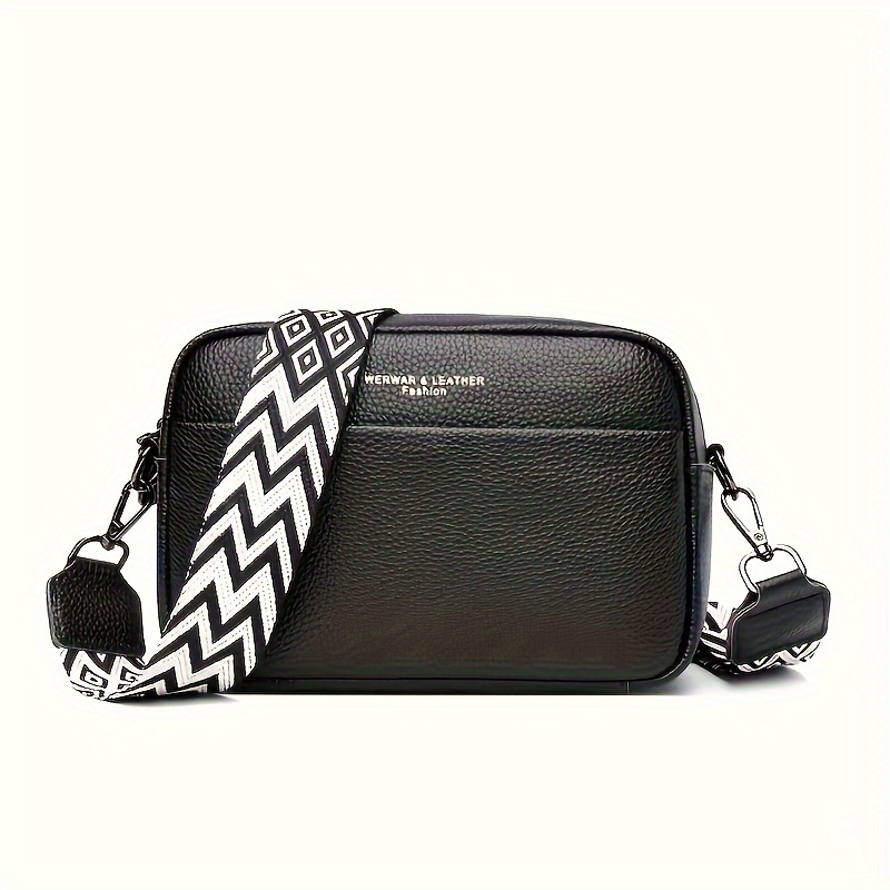 

Fashionable Casual Shoulder Bag, Small Square Crossbody Purse With Detachable Strap For Shopping And Travel