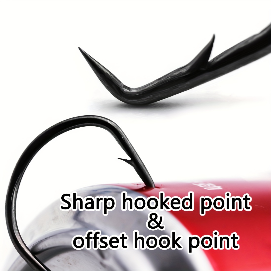 20 pcs Professional Outdoor with Convenient Off Hook Octopus Accessories  Circle High Gear Fisherman Bait High-Carbon Barbs Hooks Saltwater Bass Tool