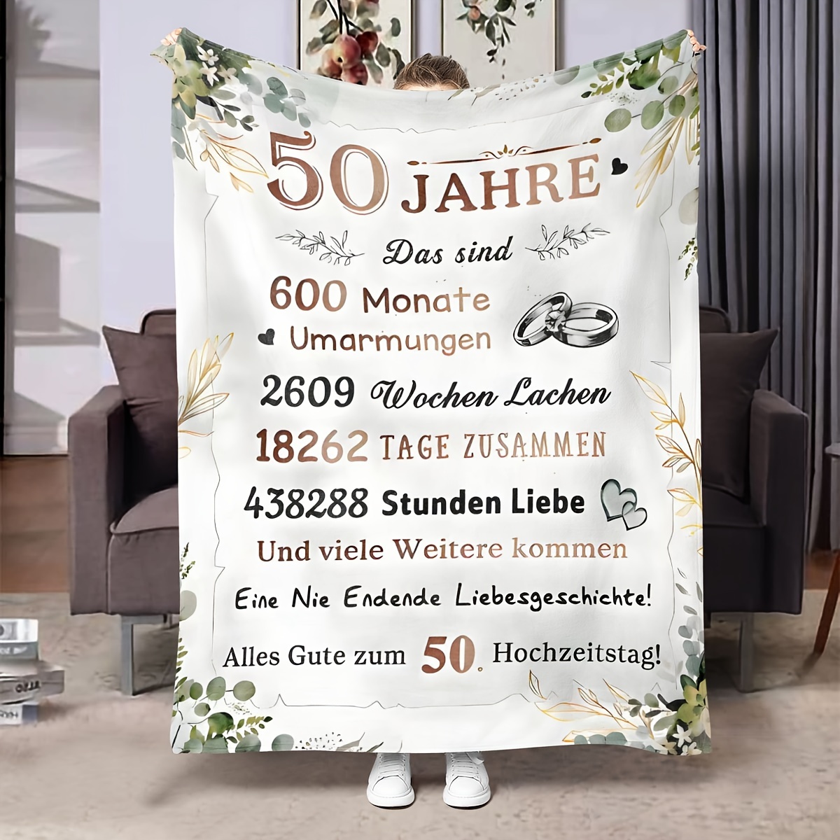 

1pc Blanket, 50 Fluffy For , All- , , Washable, -tear, For , Bedroom, , Use