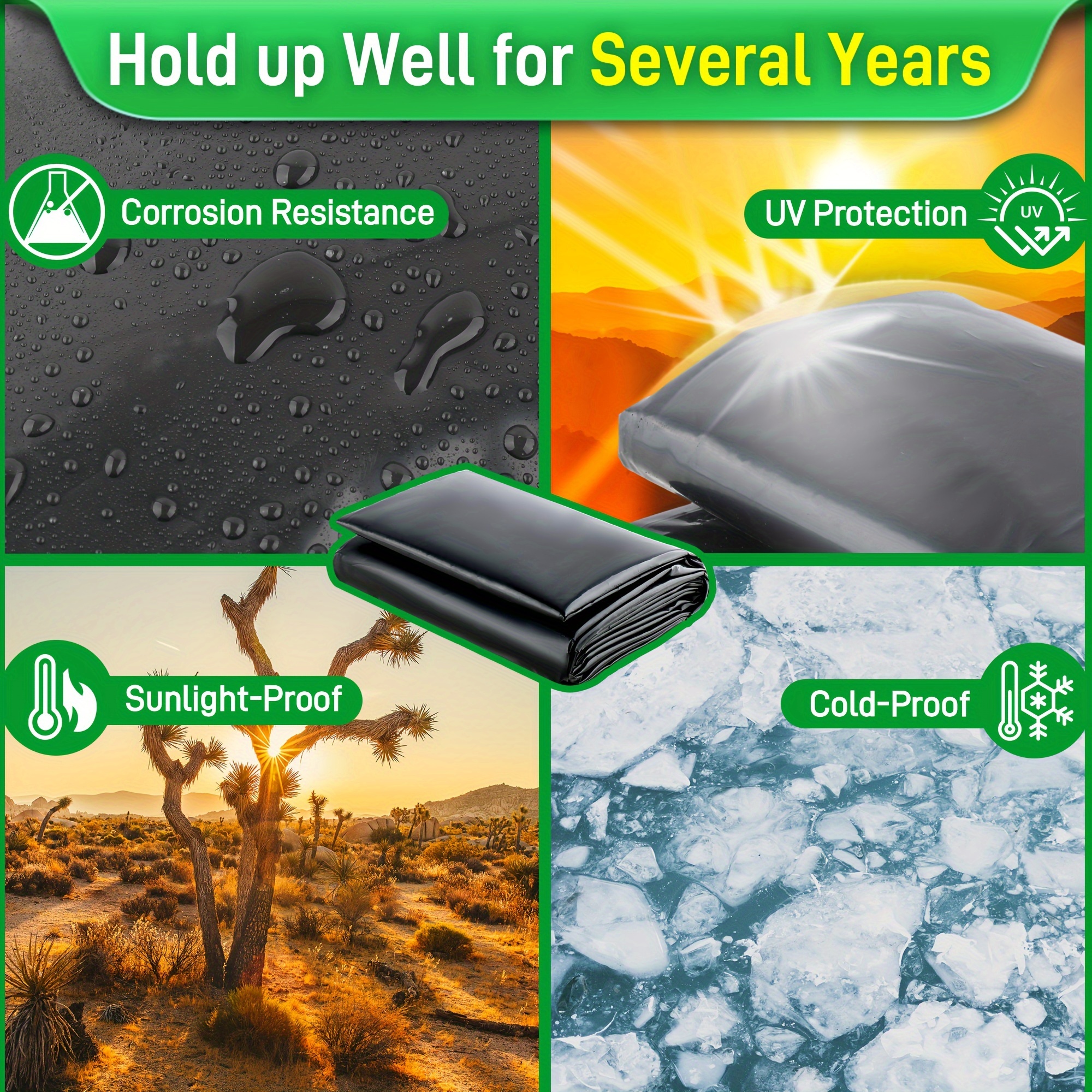 Pond Liner Hdpe Pond Liners Outdoor Ponds Pond Liners Koi Temu