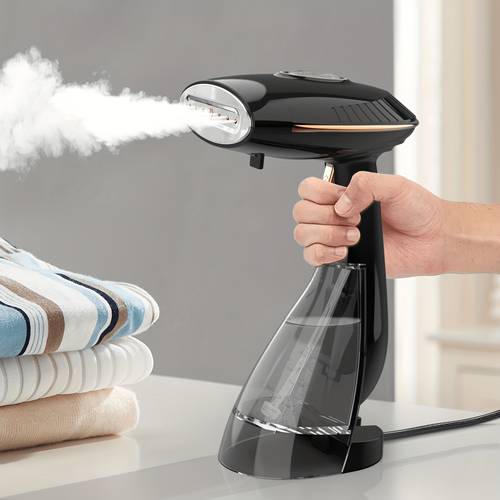 portable handheld folding steamer iron high power wet dry ironing machine with 288ml 168ml removable tanks 30 compact for home office clothes fabrics uk plug