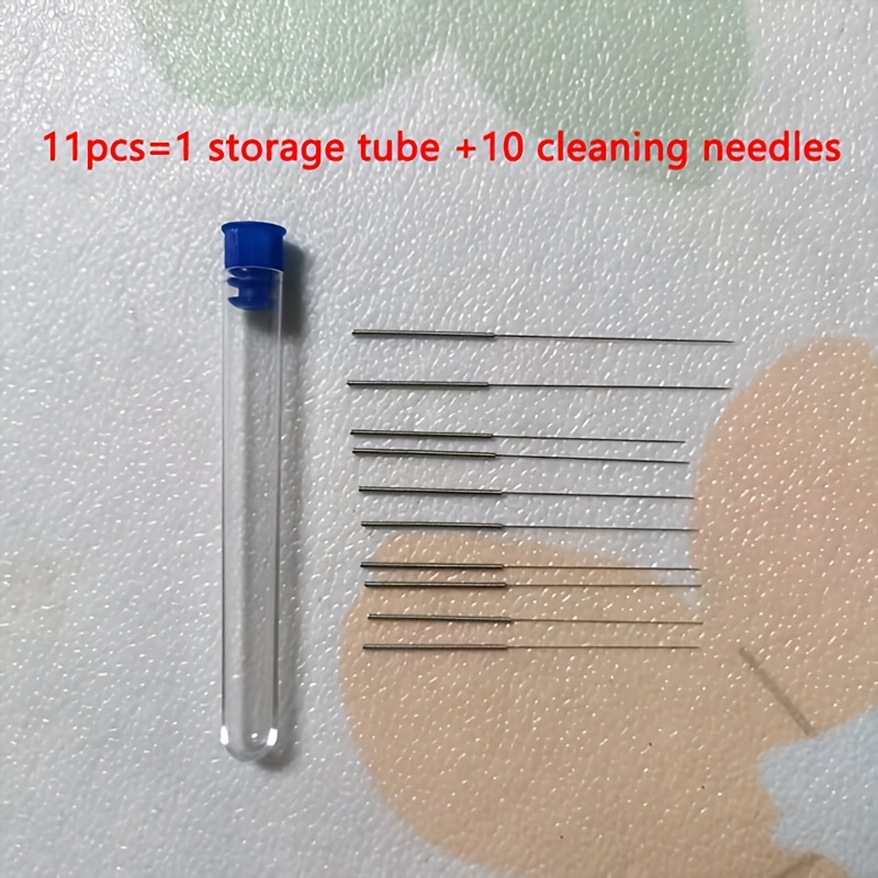 11pcs Nozzle Cleaning Tool Kit - Applicable For Car Wiper Nozzles, 3d Printer Nozzles, Gas Stove , Shower Head Nozzles, Wiper Nozzle Cleaning Needles