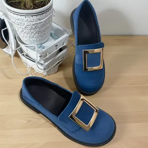 navy blue dress shoes low heel EVA suede Handcrafted in Tuscany Womens Blue Dress Shoes |