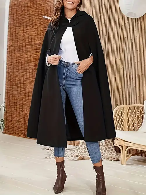 Winter Long Wool Cape Coat for Women 5252 Winter Long Wool Cape Coat for Women 5252